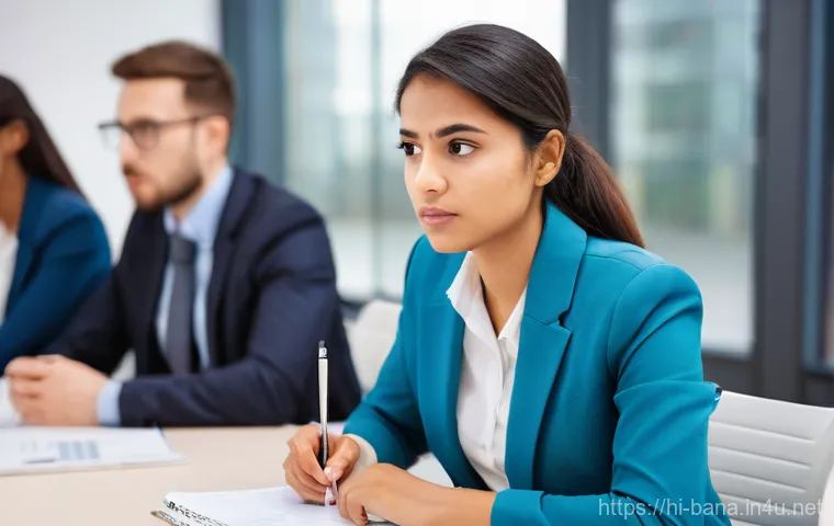 비즈니스 애널리스트 실무 도전 과제 - **Prompt 1: Understanding Unspoken Needs**
    A professional, diverse group of individuals in a mod...